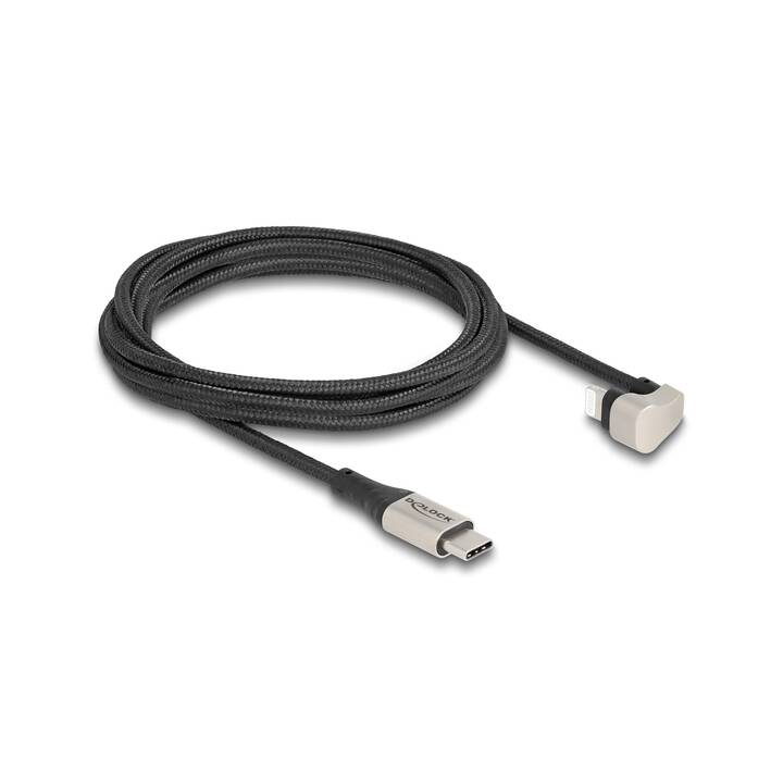DELOCK Kabel (Lightning, USB 2.0, USB Typ-C, 2 m)