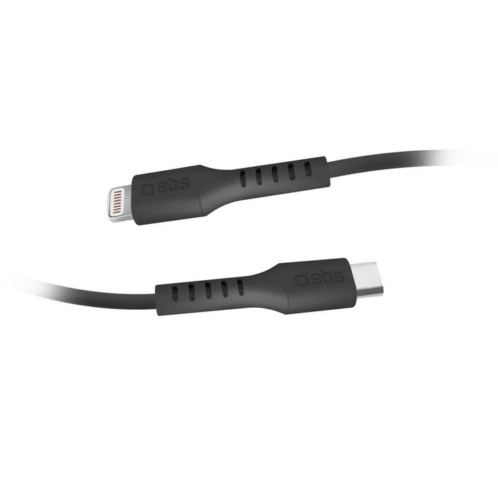 SBS Kabel (Lightning, USB Typ-C, 1 m)