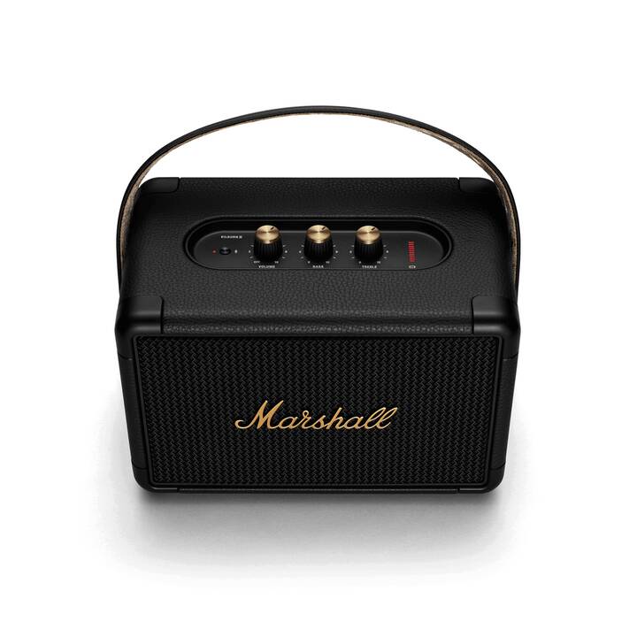 MARSHALL Kilburn II Black & Brass (Bluetooth 5.0, Noir)