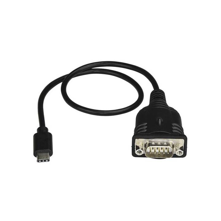 STARTECH.COM Cavo adattatore seriale da USB a RS232 DB9 Cavo adattatore seriale - M/M - Cavo USB / seriale - 40 cm