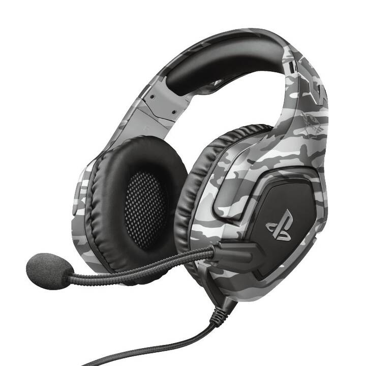 TRUST GXT 488 (Over-Ear, Gris, Camouflage)