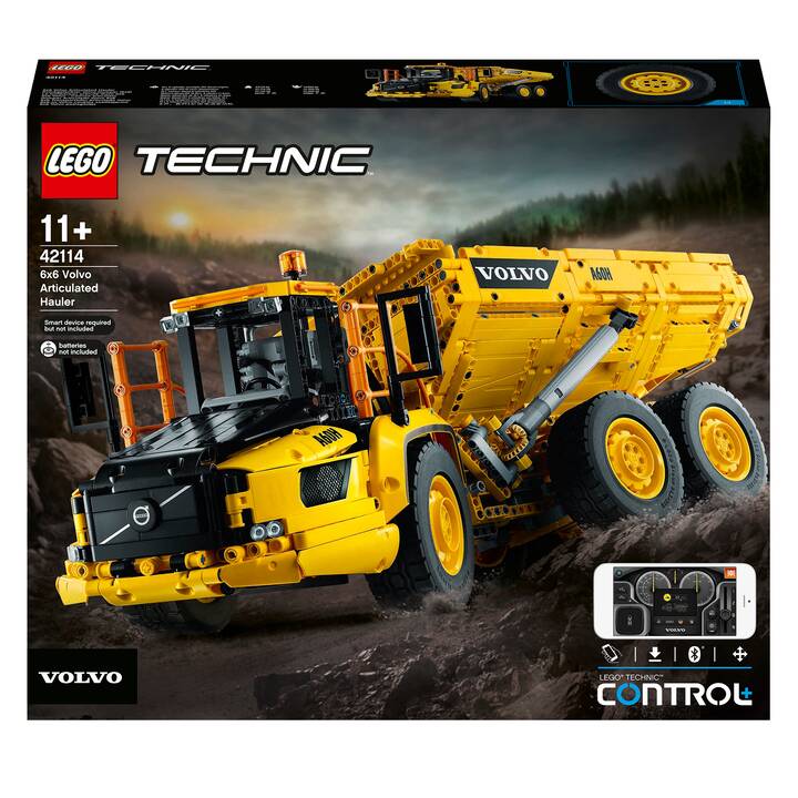LEGO Technic Knickgelenkter Volvo-Dumper 6x6 (42114)