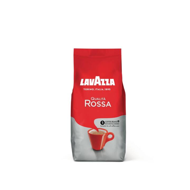 LAVAZZA Kaffeebohnen Espresso Qualità Rossa (1 kg)