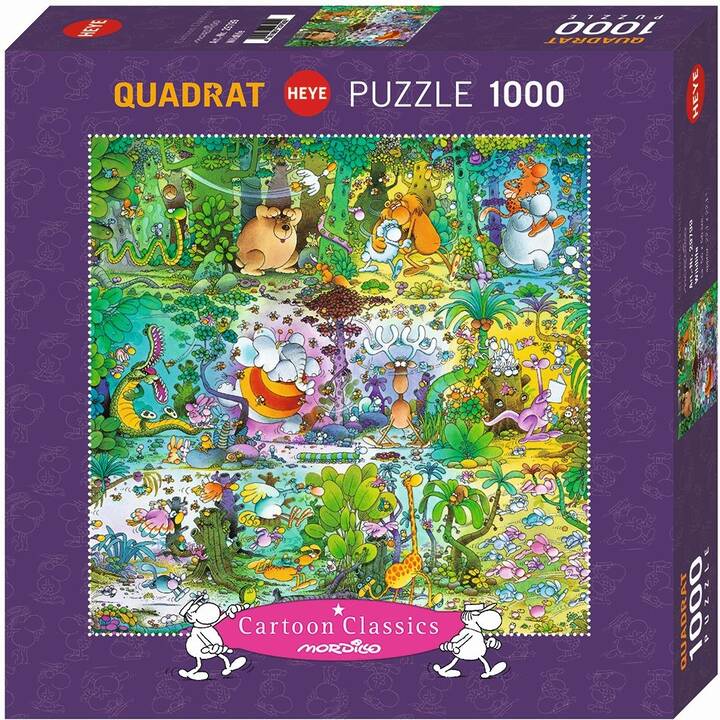 HEYE KALENDER Wildlife Puzzle (1000 x)