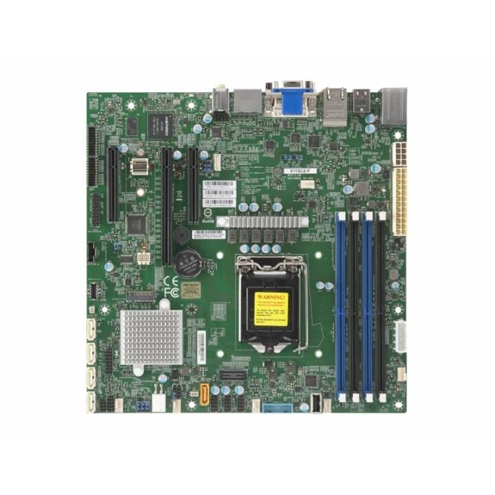 SUPERMICRO X11SCZ-F (LGA 1151, Intel C246, Micro ATX)