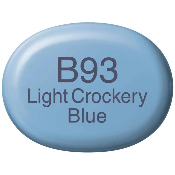 COPIC Grafikmarker Sketch B93 Light Crockery Blue (Blau, 1 Stück)
