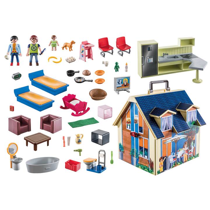 PLAYMOBIL Dollhouse Maison transportable (70985)