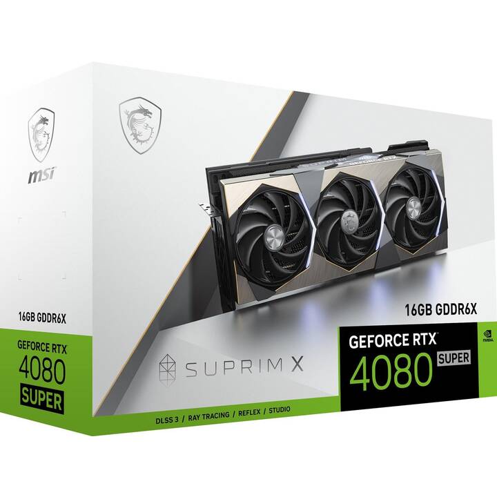 MSI Nvidia GeForce RTX 4080 SUPER (16 Go)