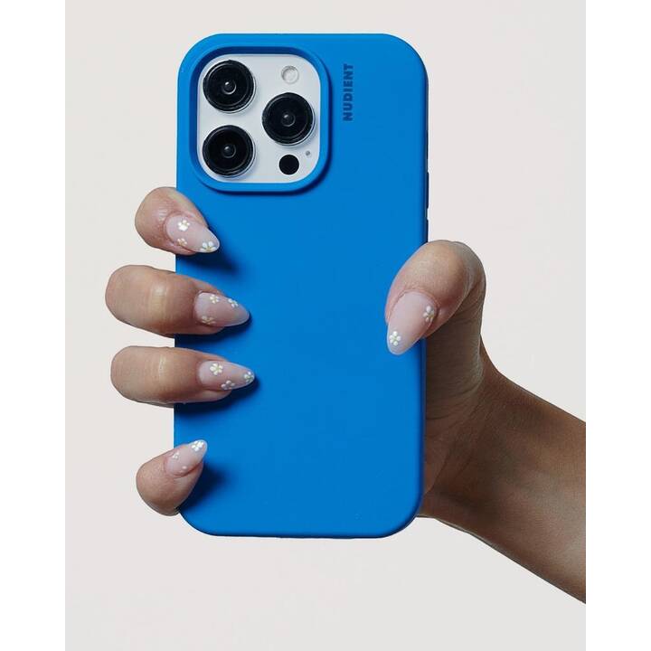 NUDIENT Backcover (iPhone 15 Pro, Blau)