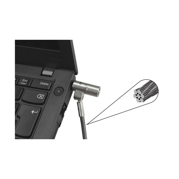 DICOTA Nano Lock D31886 Ultra Slim Adaptateur de sécurité (2 m)