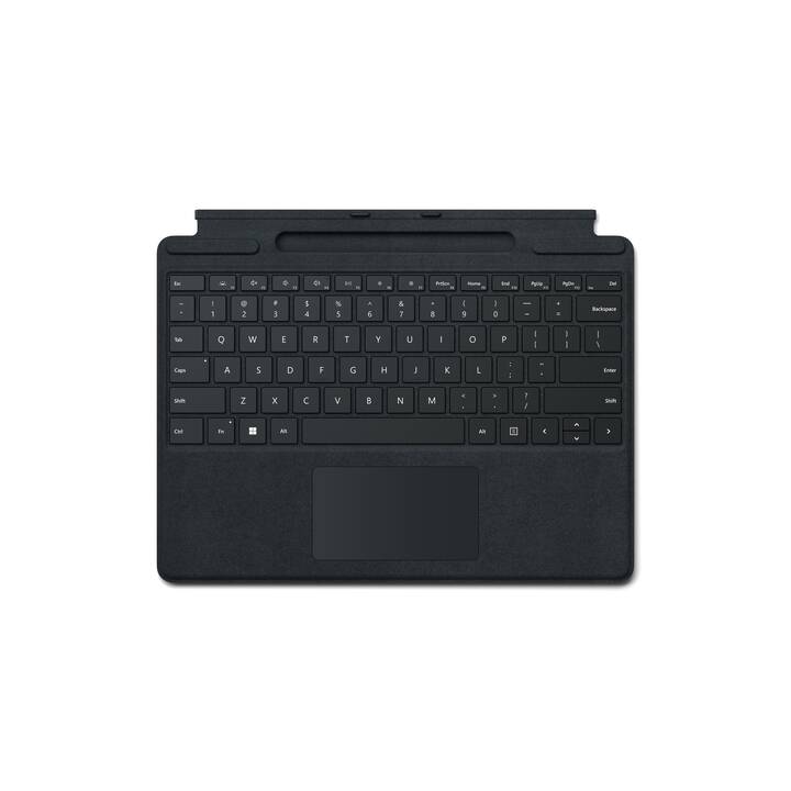 MICROSOFT Surface Pro Signature Type Cover / Tablet Tastatur (13", Schwarz)
