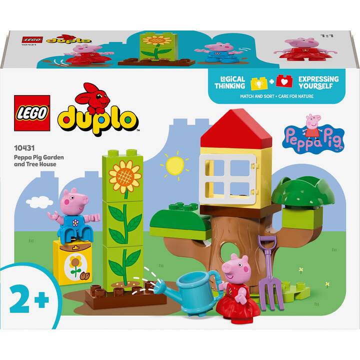 LEGO DUPLO Peppa Pig Le jardin et la cabane dans l’arbre (10431)