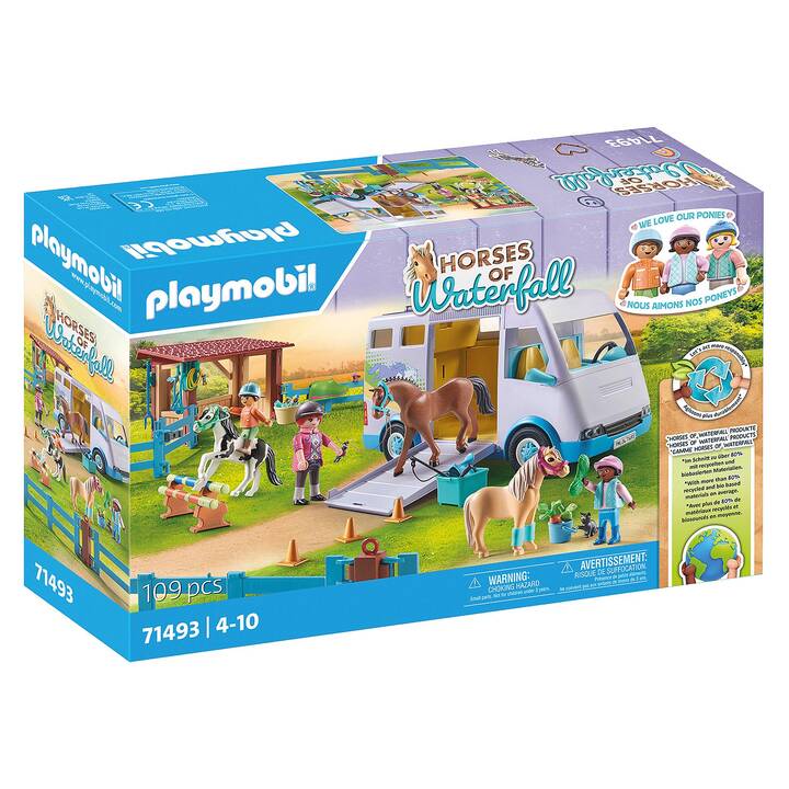 PLAYMOBIL Horses of Waterfall Mobile Reitschule (71493)