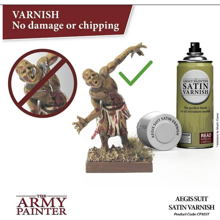 THE ARMY PAINTER Aegis Suit Satin Varnish Spray (400 ml)