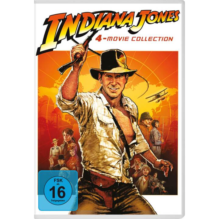 Indiana Jones - 4-Movie Collection (EN, DE, TR)