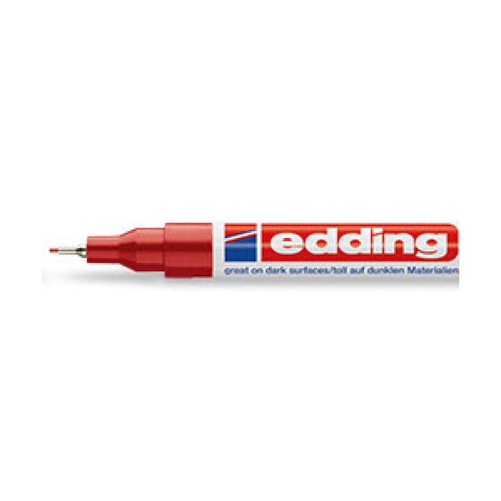 EDDING Permanent Marker 780 (Rot, 1 Stück)