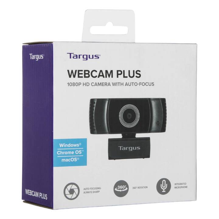 TARGUS Pro Webcam (2 MP, Schwarz)