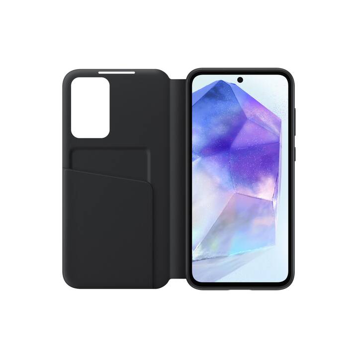 SAMSUNG Flipcover Smart View (Galaxy A55, Noir)