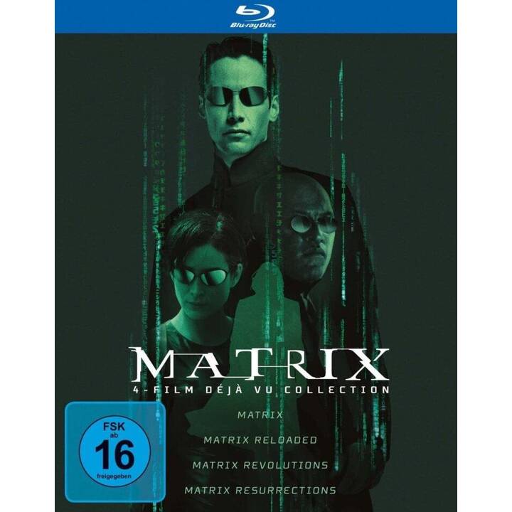 Matrix - 4-Film Déjà Vu Collection (EN, DE)