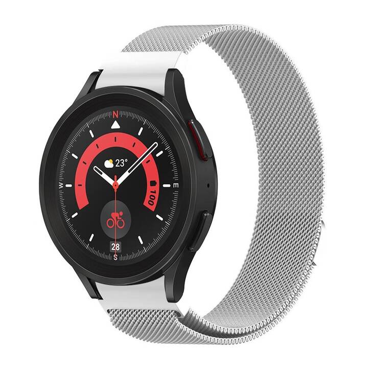 EG Armband (Samsung Galaxy Galaxy Watch5 40 mm, Silber)