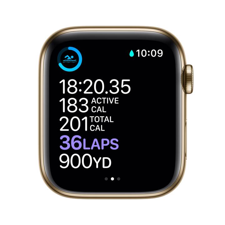 APPLE Watch Series 6 GPS + Cellular (44 mm, Acciaio Inox, GPS) -  Interdiscount
