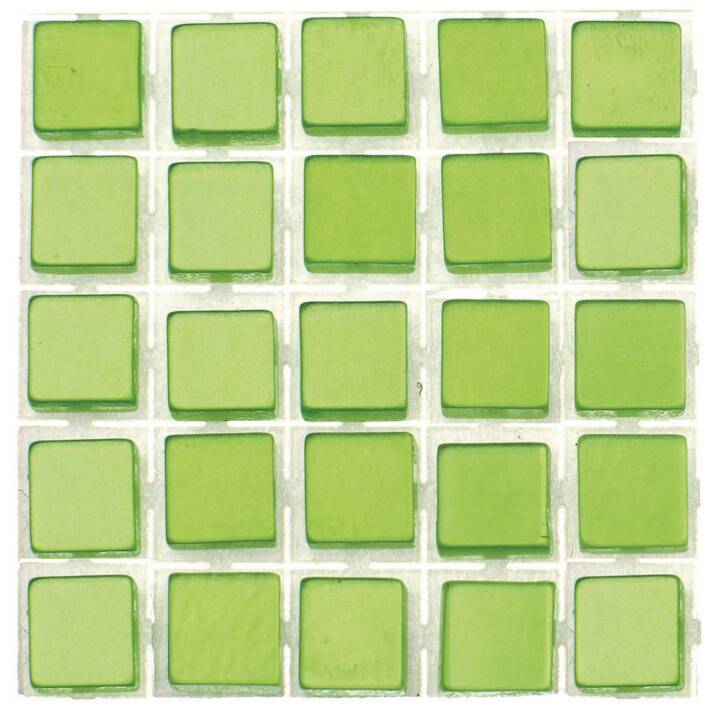 GLOREX Mosaiksteine (Grün, Kunststoff)