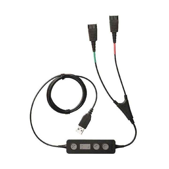 JABRA Adaptateur Link 265 (Noir, USB A, USB de type A)
