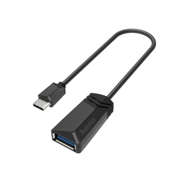 HAMA Adapter (USB Typ-A, USB Typ-C, 15 cm)