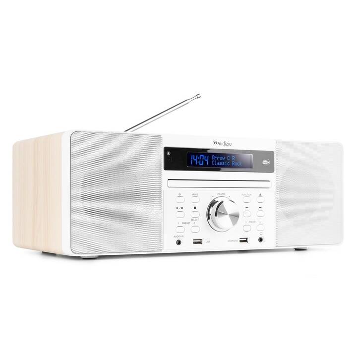 AUDIZIO Prato Radios numériques (Blanc)