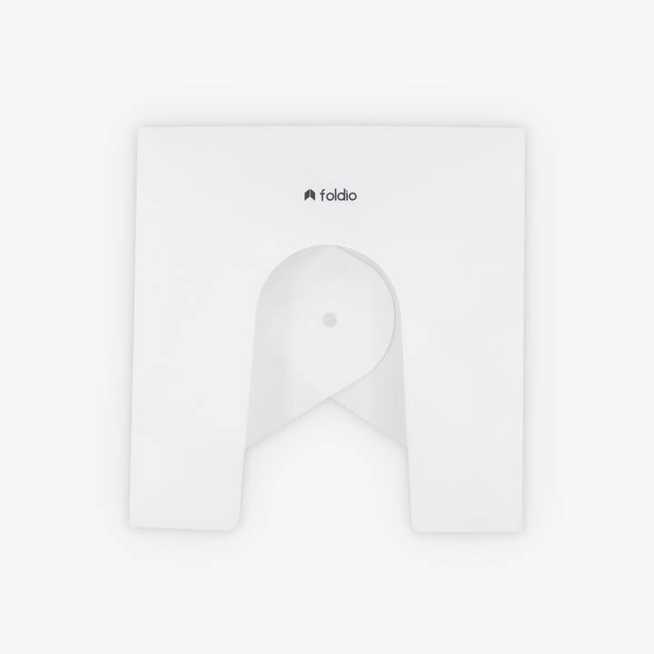 ORANGEMONKIE Boîte / pupitre d'enregistrement (Blanc, 38 x 38 cm)
