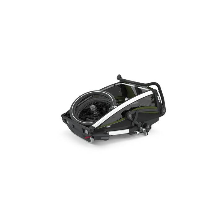 THULE Remorque à vélo pour enfants Chariot Cab 2 (2 sièges)