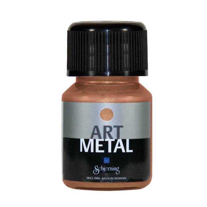 SCHJERNING Metallicfarbe (30 ml, Orange, Kupfer)