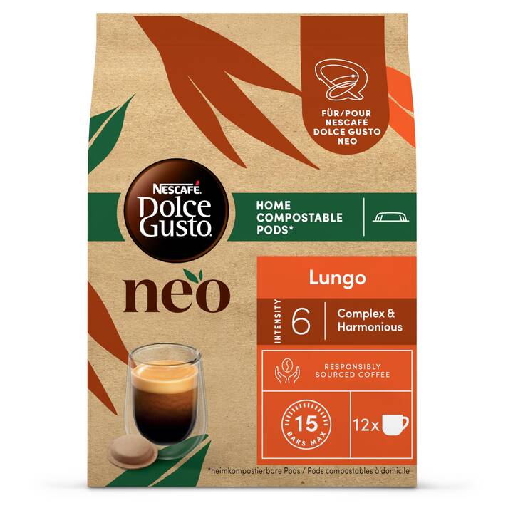 NESCAFÉ DOLCE GUSTO Kaffeekapseln Neo Lungo (12 Stück)