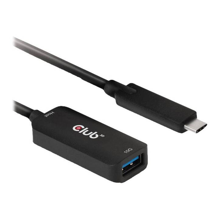 CLUB 3D Kabel (USB C, USB Typ-A, 5 m)