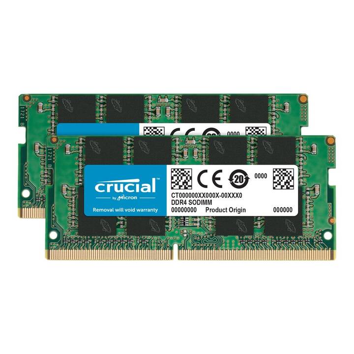 MICRON TECHNOLOGY Crucial CT2K8G4SFRA32A (2 x 8 Go, DDR4-SDRAM 3200 MHz, SO-DIMM 260-Pin)