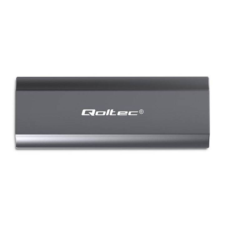 QOLTEC Festplattengehäuse NV2271 (USB Typ C)