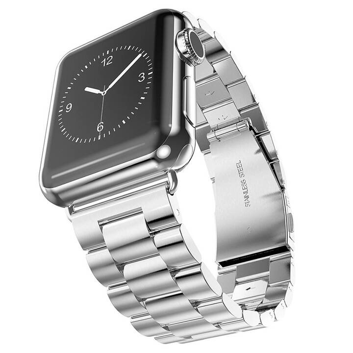 EG Armband (Apple Watch 45 mm, Silber)