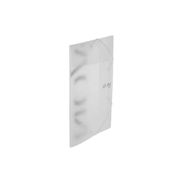 LEITZ Cartellina con elastico (Bianco, A4, 5 pezzo)