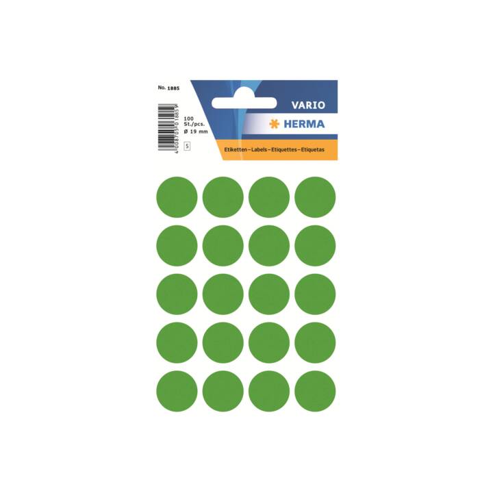 HERMA Etichette (Verde, 100 pezzo, PEFC, FSC)