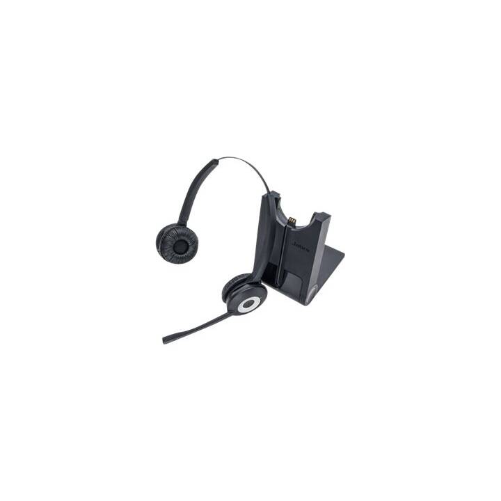 JABRA Office Headset PRO 920 (On-Ear, Kabellos, Schwarz)