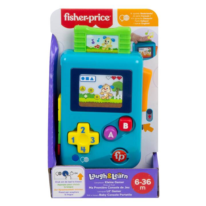 FISHER-PRICE Tablet per bambini (DE, IT, EN, FR, NL)