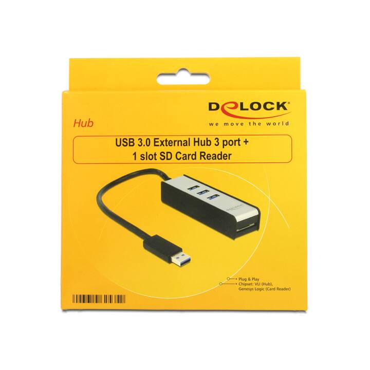 DELOCK 62535 (3.0 Ports, USB Type-A)