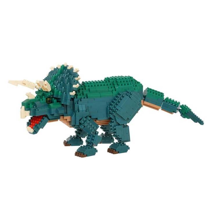 NANOBLOCK Animal Deluxe Triceratops Level 4 (930 pièce)