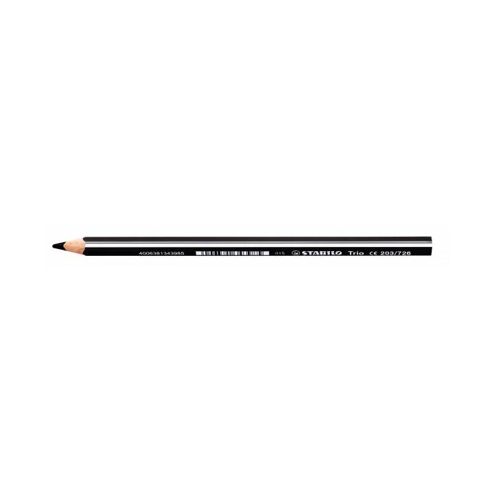 STABILO Crayons de couleur Trio (Noir, 1 pièce)