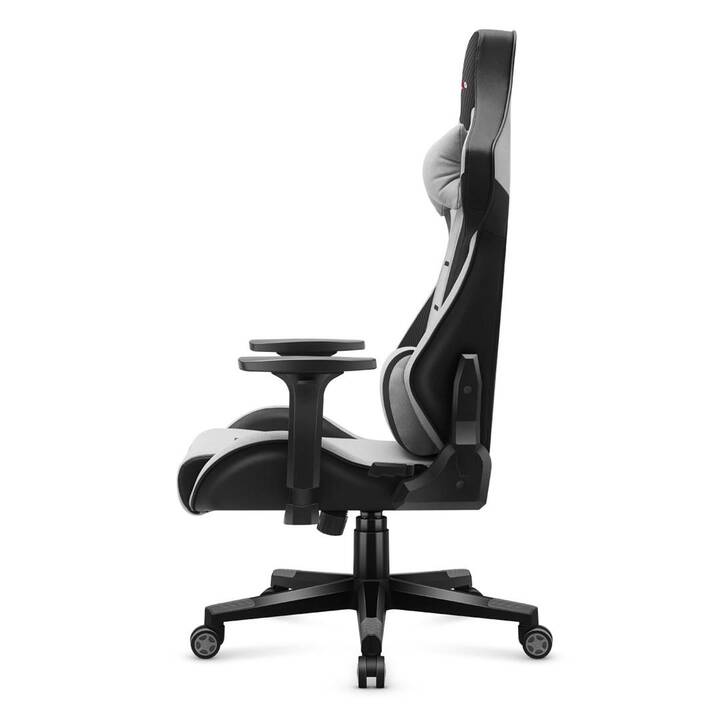 HUZARO Gaming Chaise Force 7.6 (Gris, Noir)