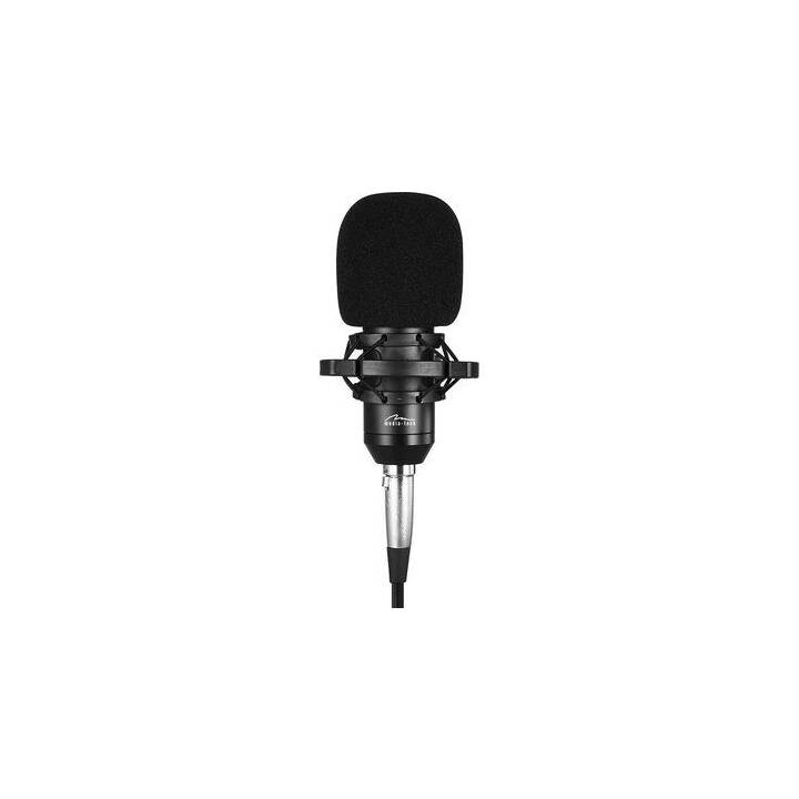 MEDIA TECH MT397K Microfono studio (Nero)