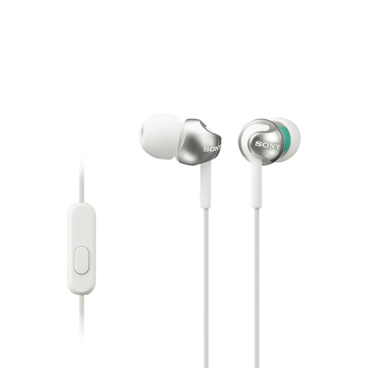 SONY MDR-EX110LP (In-Ear, Bianco)