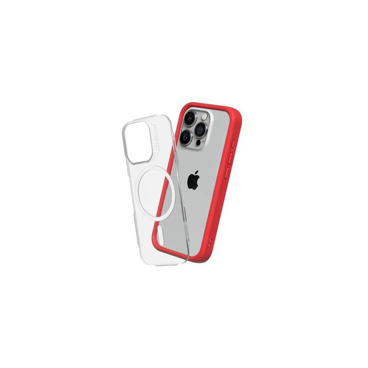RHINOSHIELD Backcover MagSafe Mod NX (iPhone 15 Pro, Rosso)