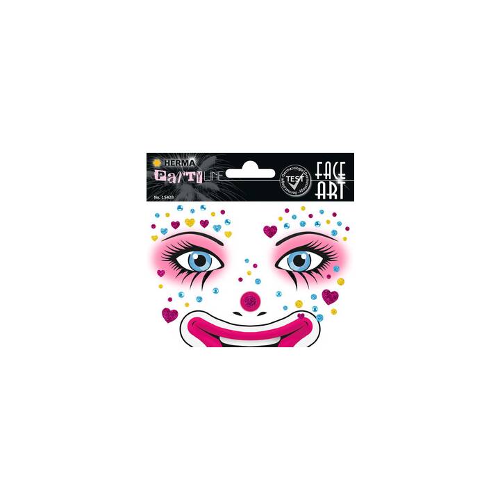 HERMA Face Art Clown Annie Schminke & Styling