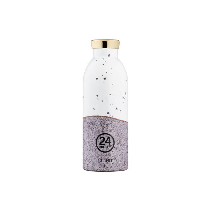 24BOTTLES Bottiglia sottovuoto Clima Wabi (0.5 l, Grigio, Bianco)